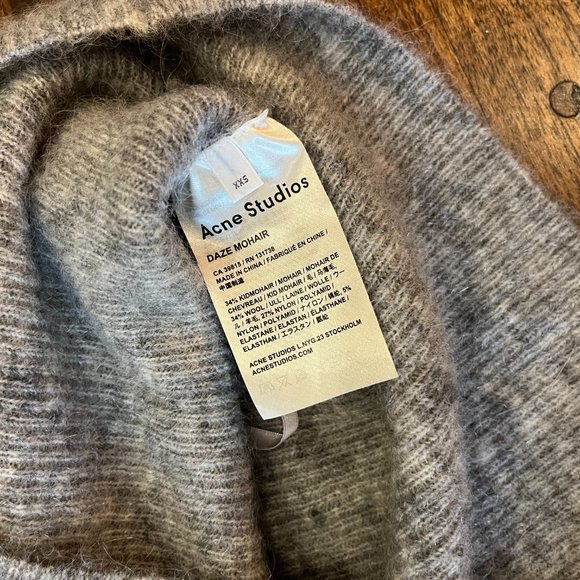 **SOLD** Acne Studios Daze Mohair Sweater - Picture 5 of 7